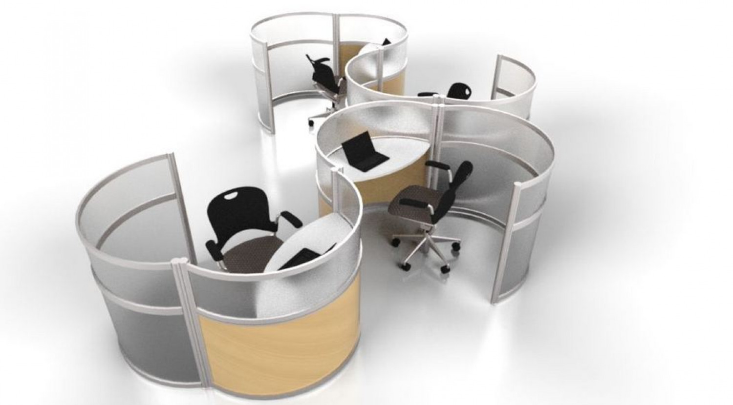 Thinkpod ThinkPOD - small footprint ergonomic touch-down station