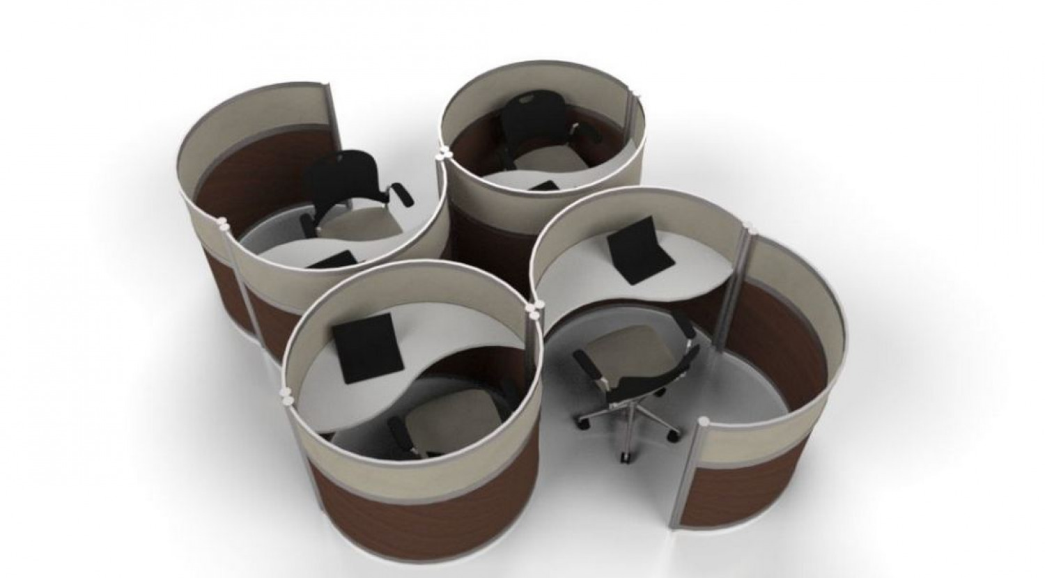 Thinkpod ThinkPOD - small footprint ergonomic touch-down station