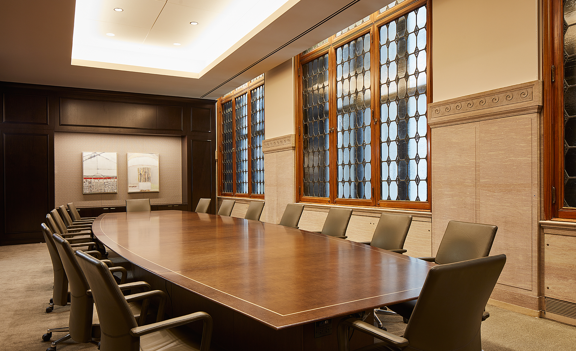 Custom Conference Table and Chairs