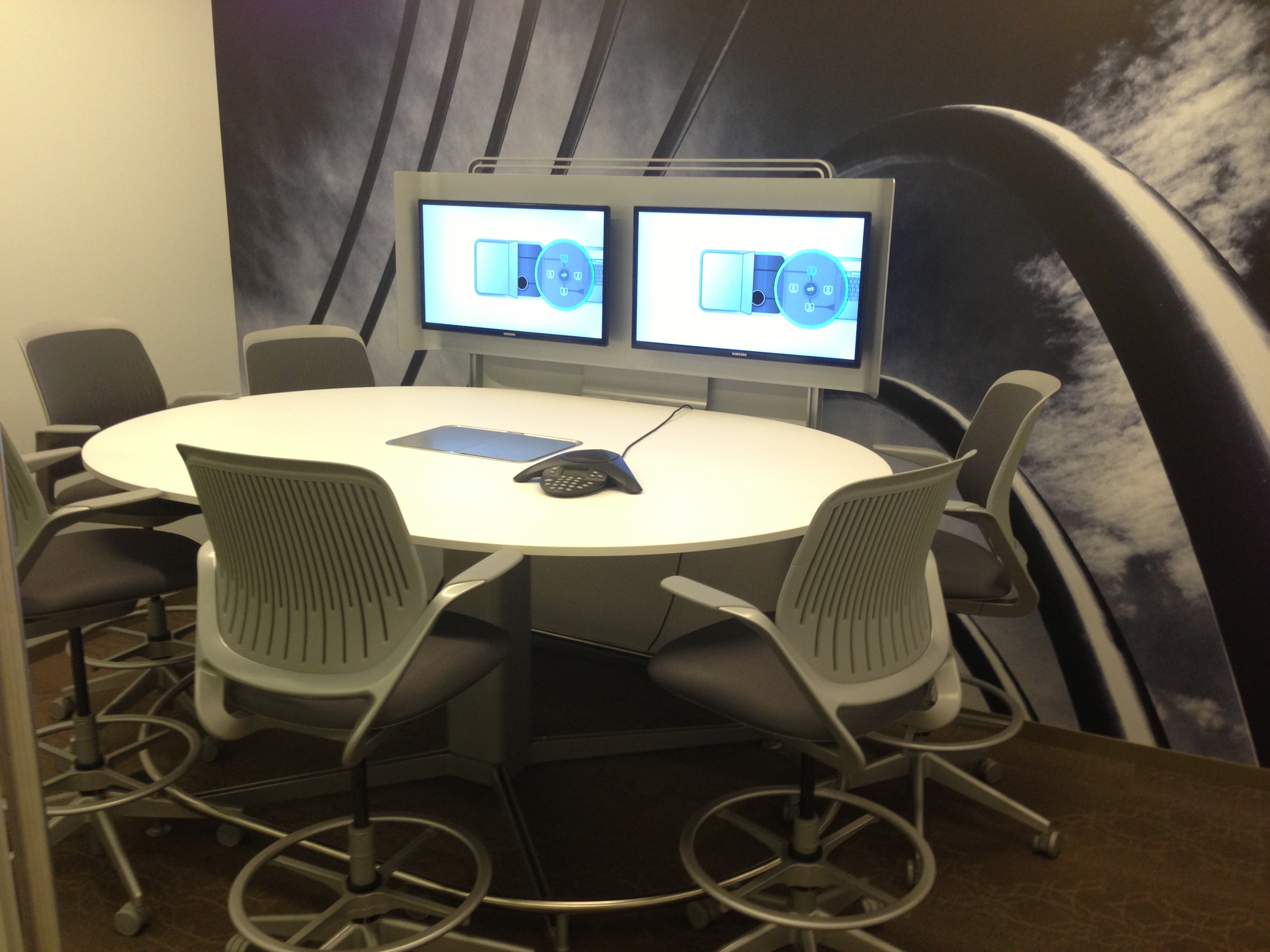 Conference Room with Integrated Technology