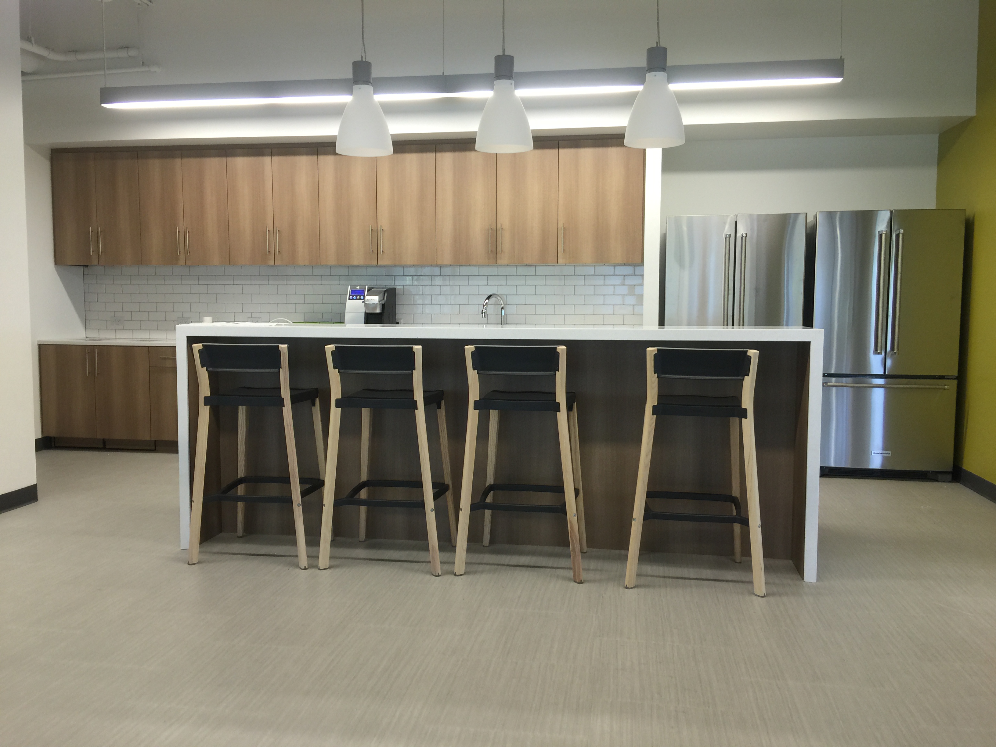 Kitchenette in the workplace