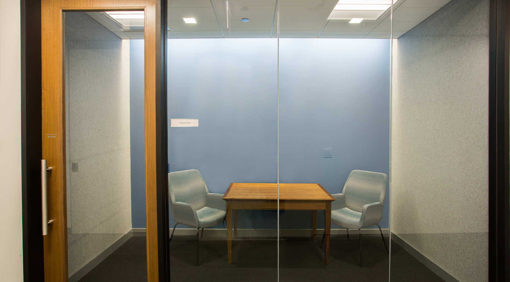 Acoustically Private Collaboration Space