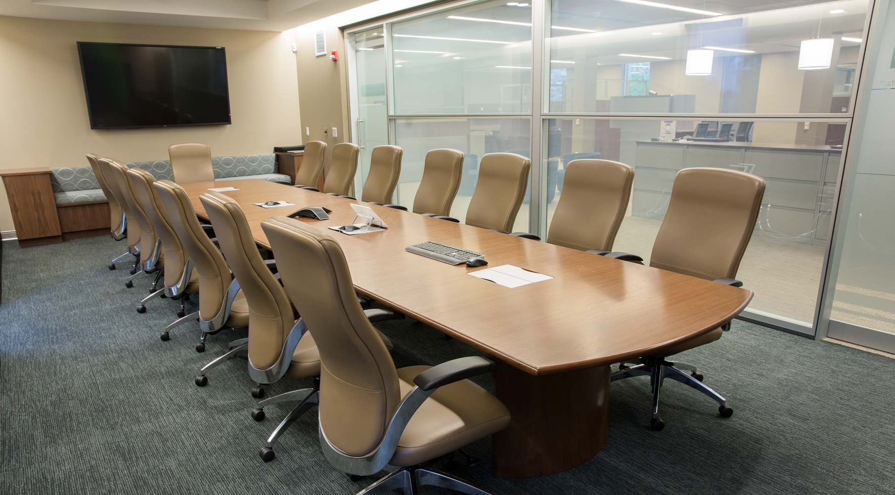 Boardroom Table and Chairs