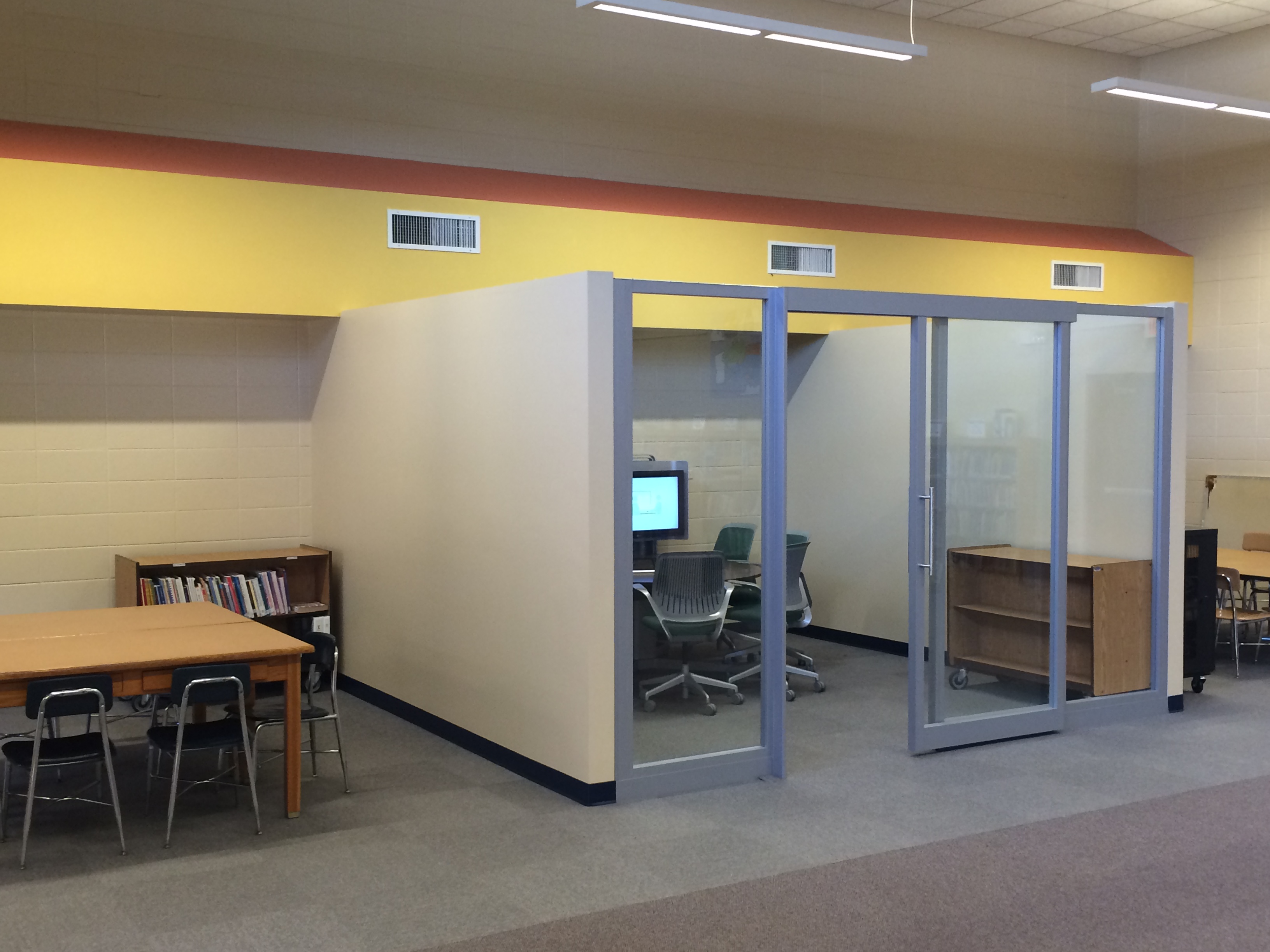 Private room in library