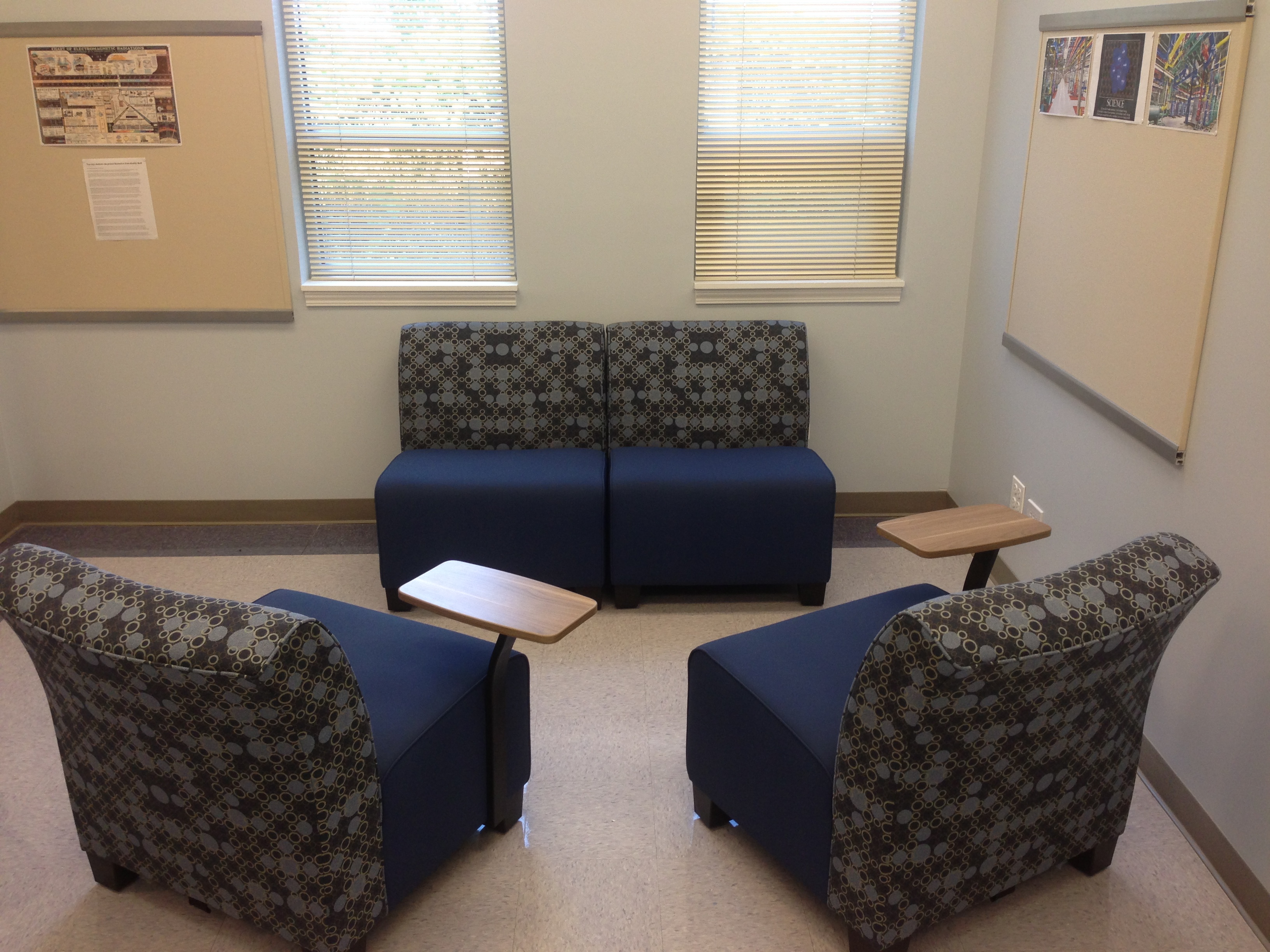 Modular furniture in the classroom