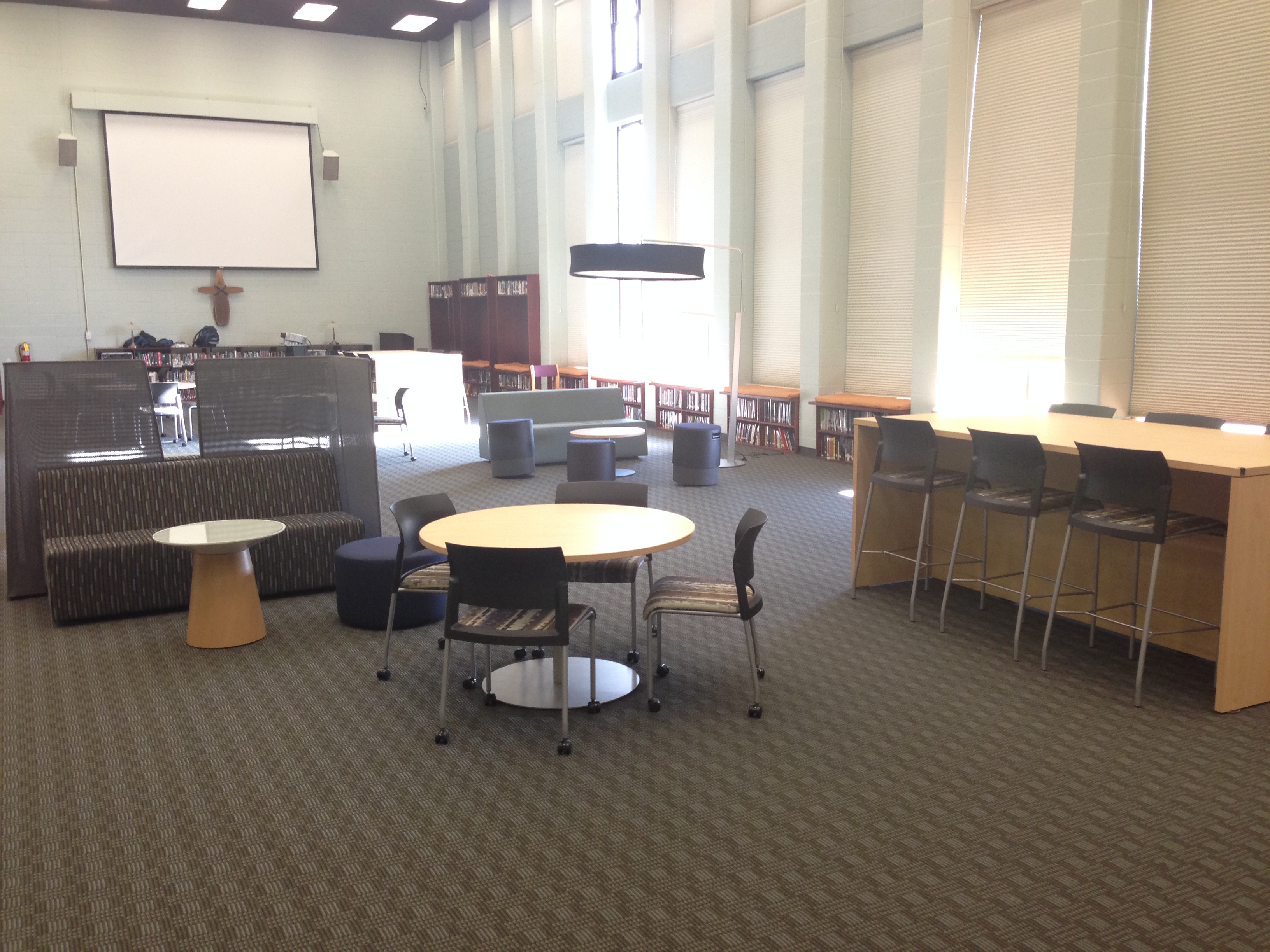 Collaboration space in the workplace