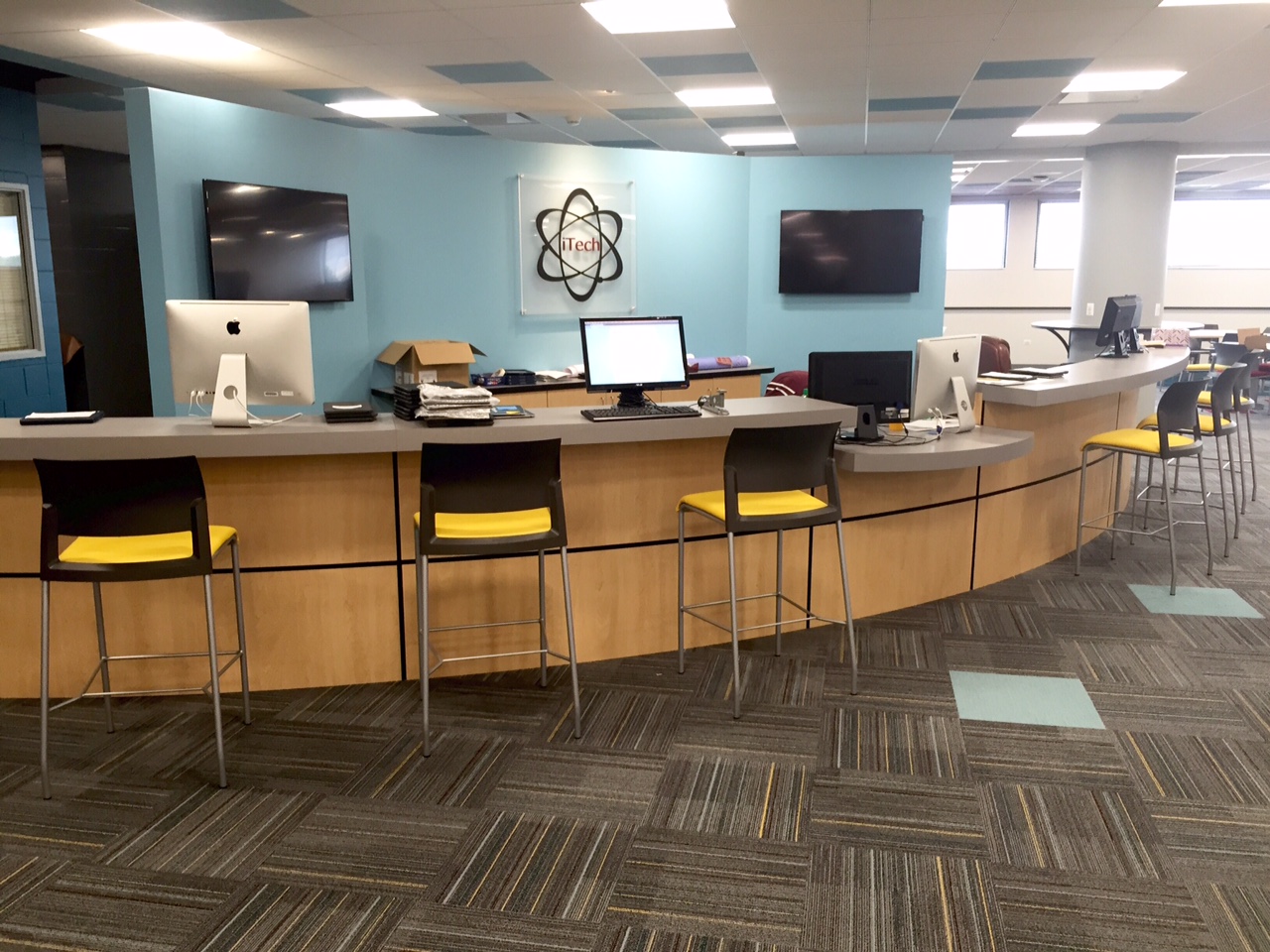 Library circulation desk