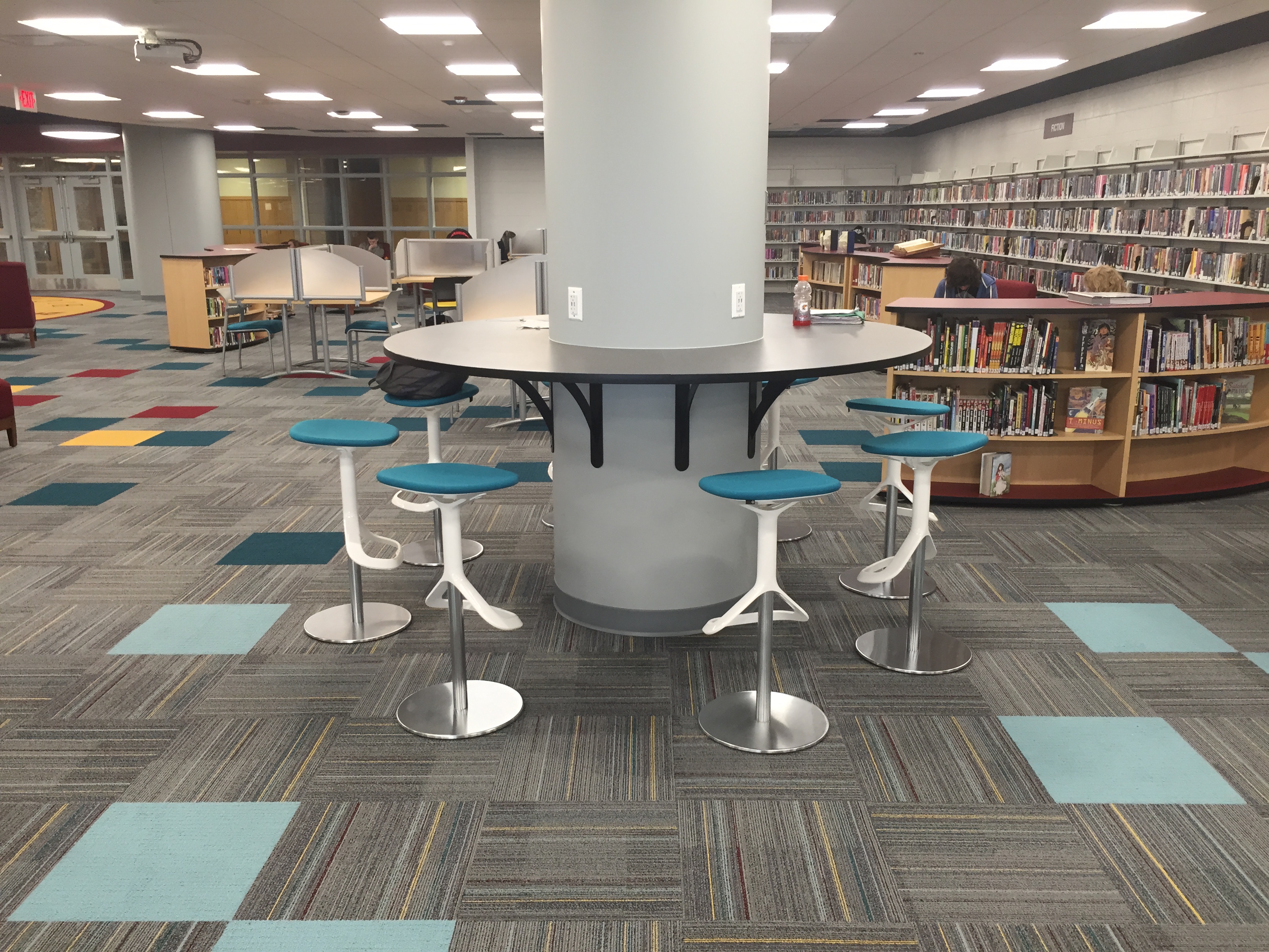 Library collaboration zone