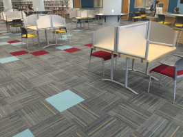 Library work spaces