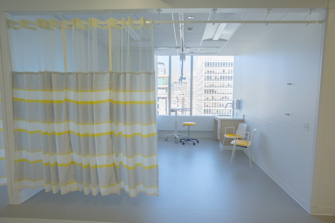 Patient room divider