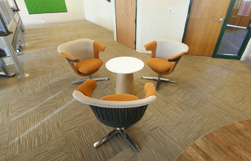 Collaboration zone in the workplace